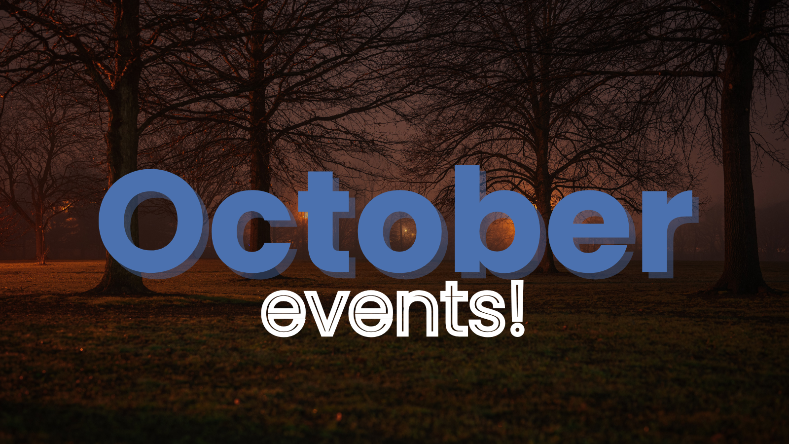 Local Activities Happening this October